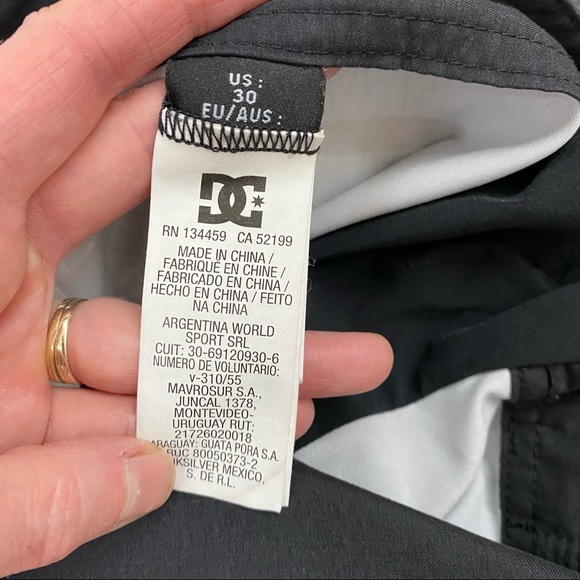 DC Board Shorts, Black and Grey - Picture 6 of 8